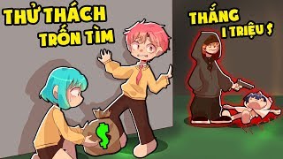 HIHA THỬ THÁCH TRỐN TÌM THẮNG ĐƯỢC 1 TRIỆU ĐÔ 💰💲*TRỐN TÌM 1 TRIỆU ĐÔ TRONG MINECRAFT