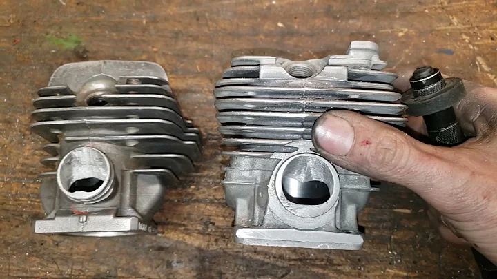 HORRIBLE cylinder porting... Stihl 026 036 OEM cylinders RUINED!!! Eye-opener 100%