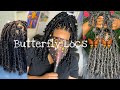 Butterfly Locs Compilation 🦋🦋❤ |Part 1 |