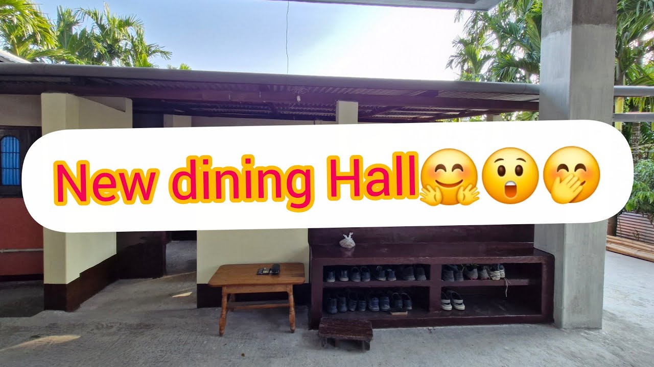  Finally Kitchen gwdan arw  dininghall aa jabai wow😍