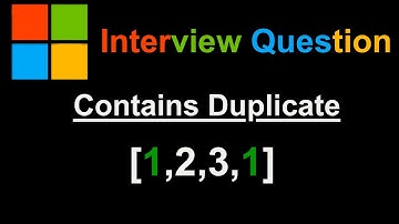BLIND75: Contains Duplicate - Leetcode 217 - Python