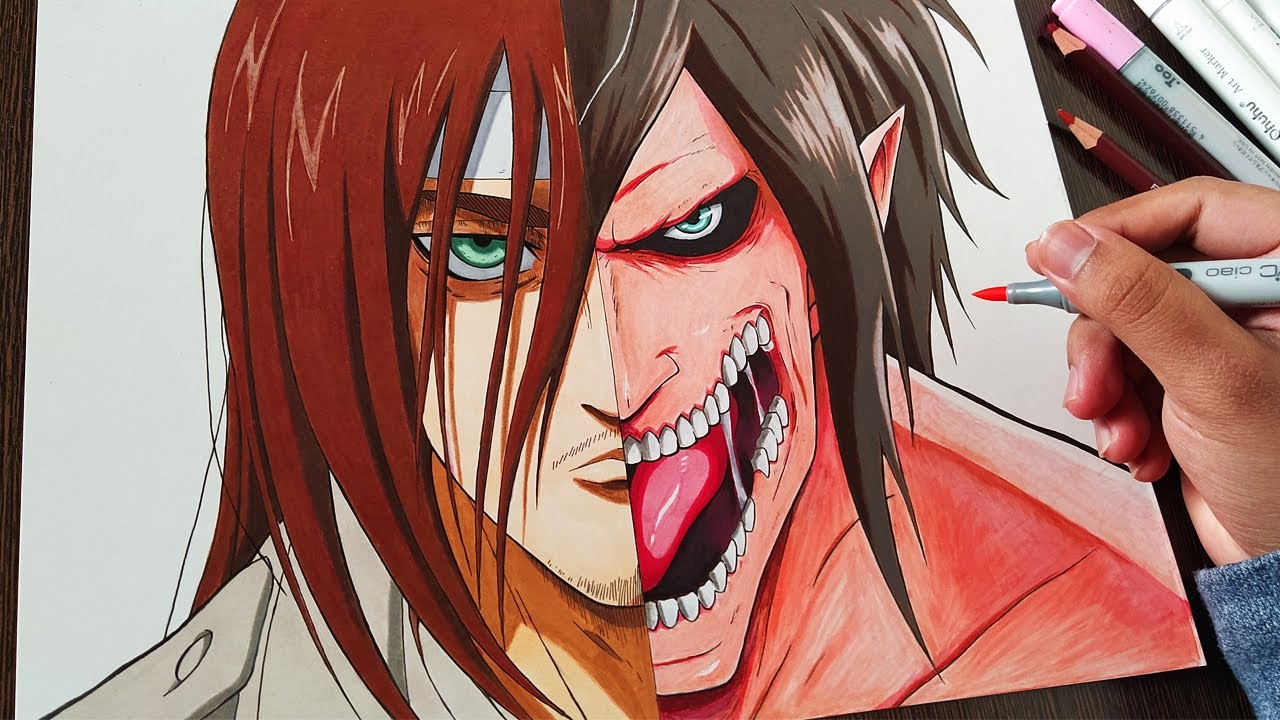 Eren - Attack Titan - Shingeki no Kyojin