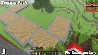 Minecraft Survival Walkthrough | Part 1 | Bedrock (Android) | Realism Mod.
