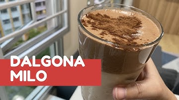 Easy to Make Dalgona Milo | Bang Salunga