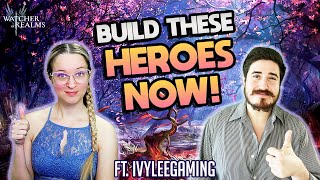 TOP 10 F2P Heroes You Will Actually Use! ft. @IvyLeeGaming  ⁂ Watcher of Realms