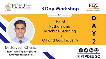 Workshop | day 2 | Use of Python and machine learning in the oil and gas industry