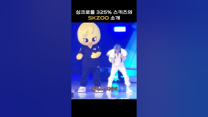 [스트레이키즈] 스키주를 소개합니다
