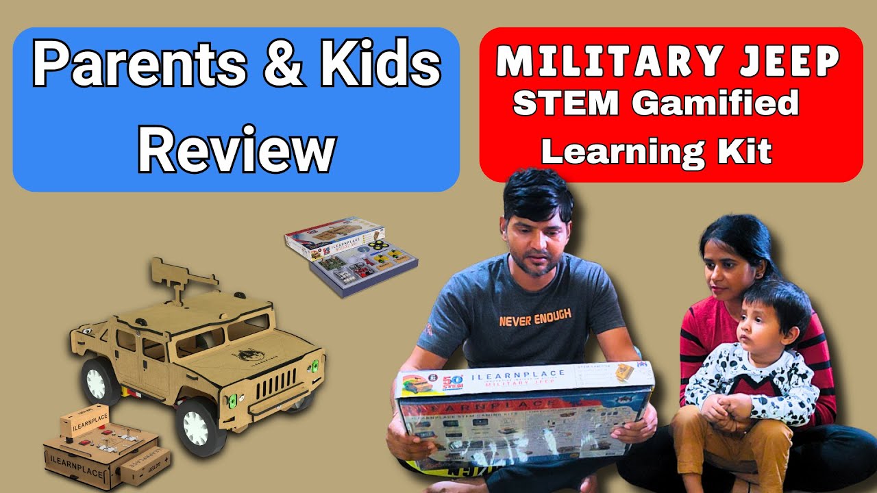 बच्चों के लिए बेस्ट STEM किट! देखिए Military Jeep पर कस्टमर का रिव्यू