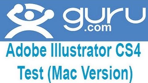 Guru Adobe Illustrator CS4 (Mac Version) Exam Answers