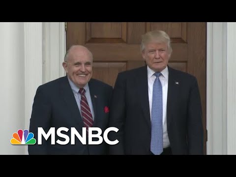 Rudy Rejection?: Trump Insiders Warn Boss As Giuliani Eyes Trump's Impeachment Defense Team | MSNBC