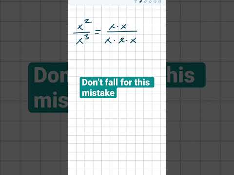 Students fall for this mistake with exponents