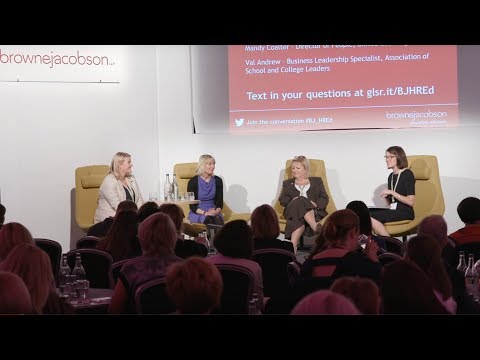 HR for Education conference LIVE keynote panel on recruitment and retention