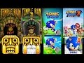Temple Run Vs Temple Run 2 Vs Sonic Dash Vs Sonic Dash 2 Sonic Boom Android IOS Gameplay Temple Run Vs Temple Run 2 Vs Sonic Dash Vs Sonic Dash 2 Sonic Boom Android IOS Gameplay