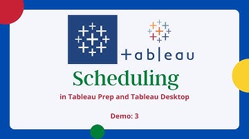 How to Schedule and Refresh Data Sources in Tableau Desktop and Tableau Prep |Easy tutorial for all