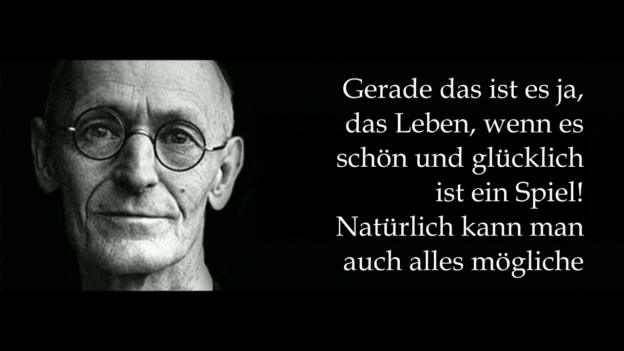 Hermann Hesse Zitate Aus Den Büchern 1 Youtube