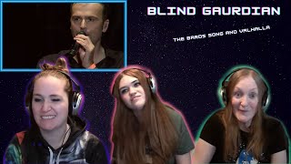 First Time Hearing | 3 Generation Reaction | Blind Gaurdian | The Bards Song and Valhalla