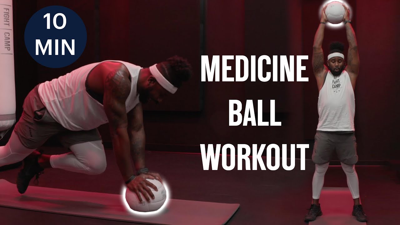 10 Minute Medicine Ball Workout Boxing Training YouTube