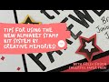 Tips for Using the NEW Creative Memories Alphabet Stamp Kit System! | Fresh Fusion Cheerful Layout!