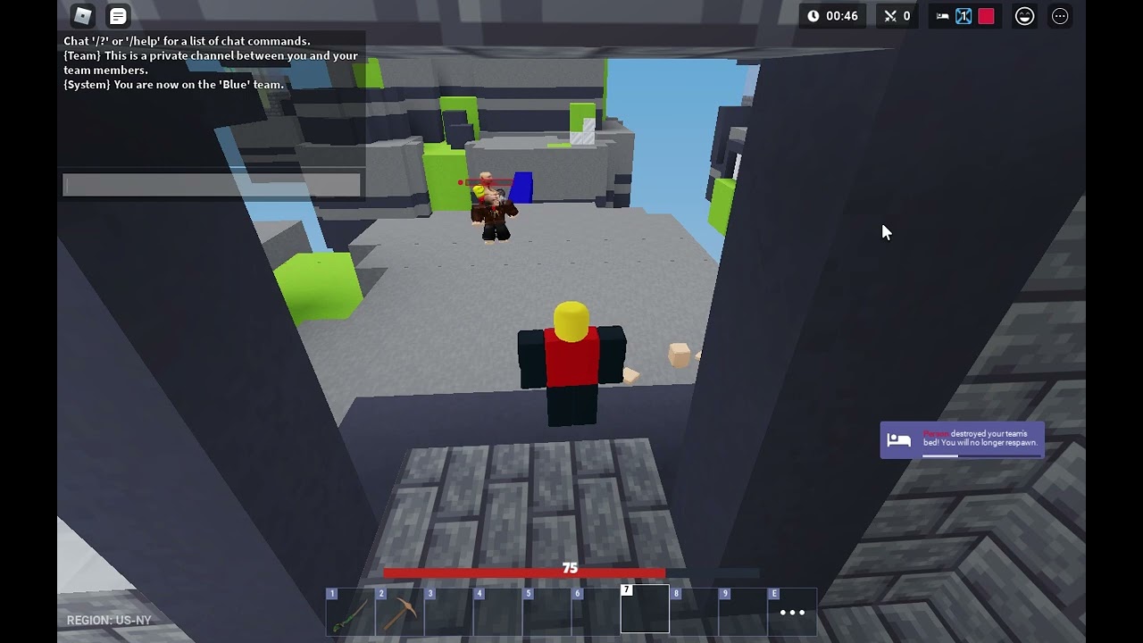 Bedwars report again YouTube