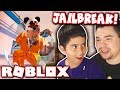 MY LITTLE BROTHER PLAYS ROBLOX JAILBREAK FOR THE FIRST TIME!!
