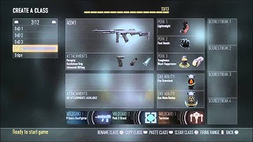 CoD AW: Best GB Classes for a Sub Slayer