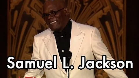 Samuel L. Jackson Salutes Morgan Freeman at the 39...