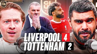 Liverpool SURVIVE Late Scare To DENT Tottenham's Top 4 Hopes! | Liverpool 4-2 Tottenham