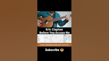 Thumbnail of Before You Accuse Me - Eric Clapton Guitar Lesson