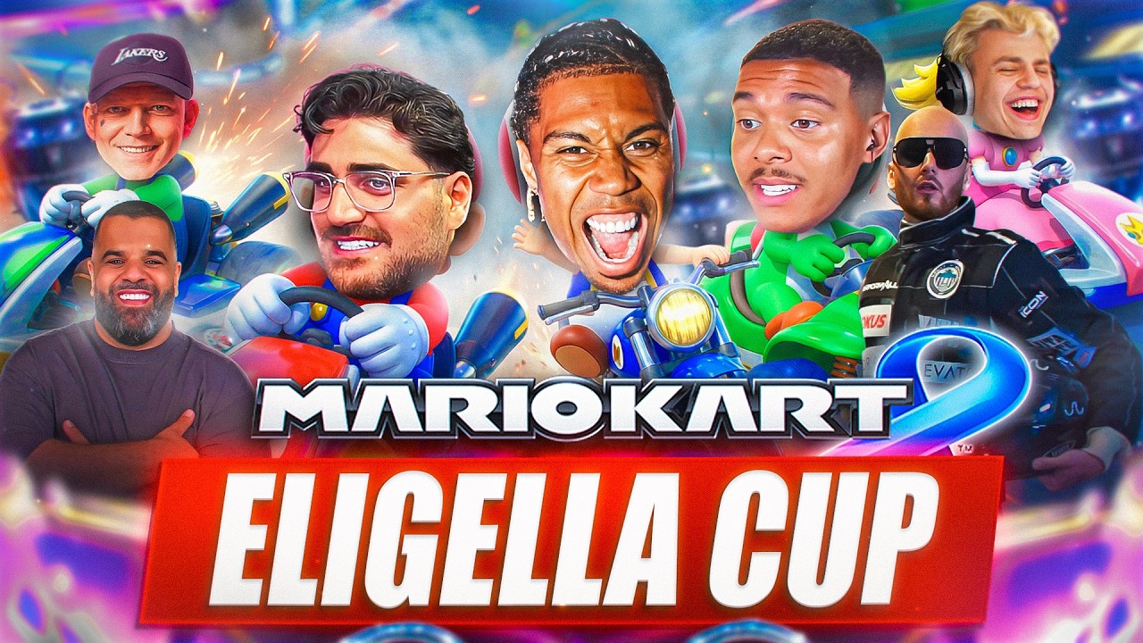 😱ELIGELLA 10.000€ MARIO KART CUP..!! (CRAZY TEAMS)😂🏆 MIT ELI, PAPAPLATTE, MONTE, WILLY & CO.!!