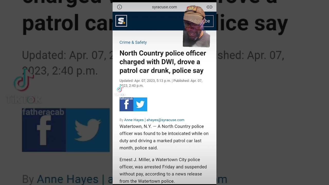 ⁣NY Cop charged with DWI after being found drunk in marked patrol car. #newyork