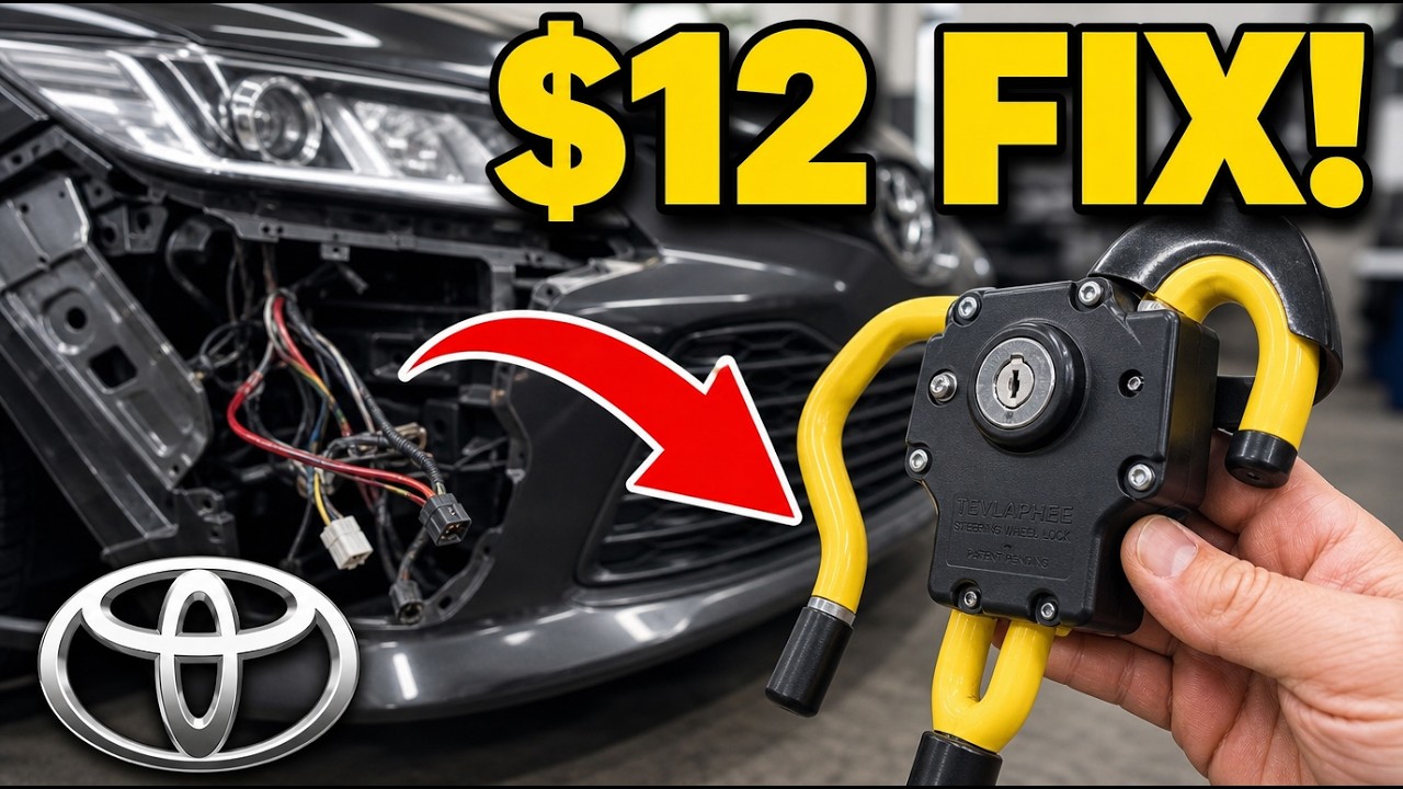 セキュリティ・セーフティ BOB The Genius $12 Fix That Stops the Toyota Theft Mechanics Are