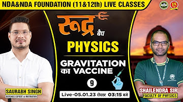 Join Physics ( Gravitation ) Live Class for NDA 1 Exam 2023 | Physics for NDA 1 2023 - MKC