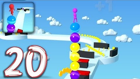 Stack Rider All Levels Gameplay Walkthrough Part 20 (Android, Ios)