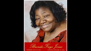 Brenda Faye Jones Funeral Service