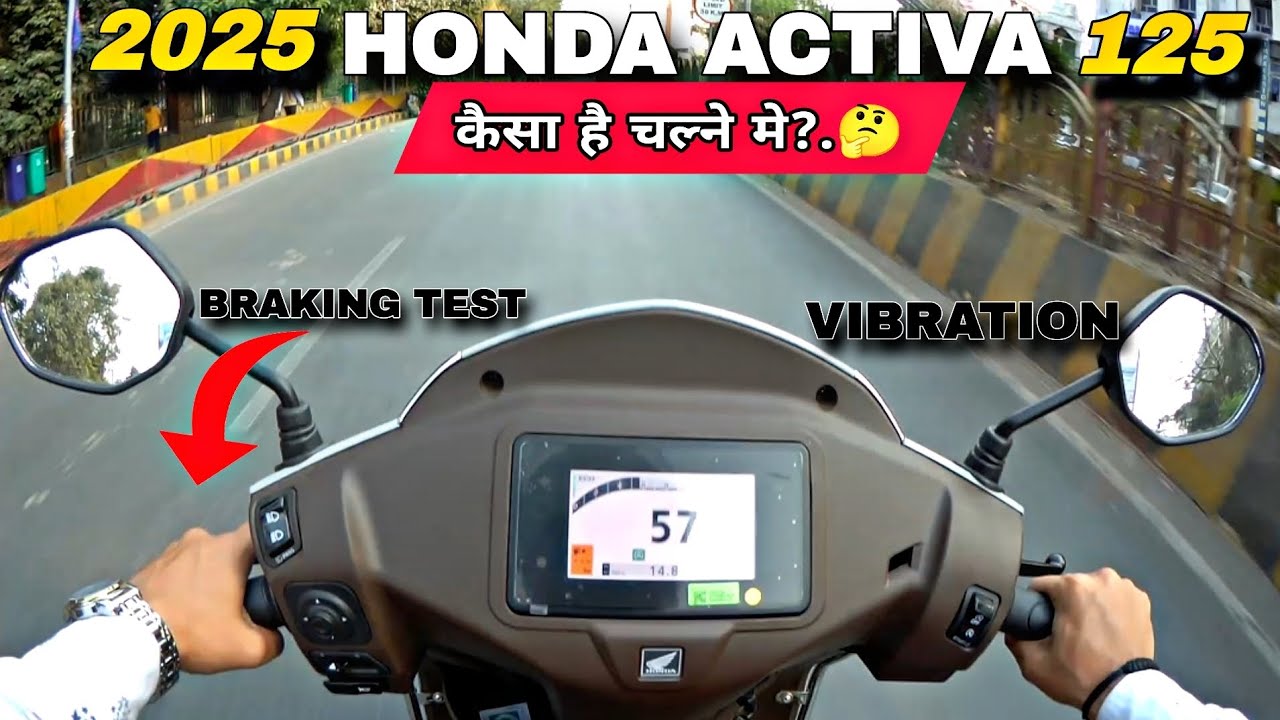 2025 HONDA ACTIVA 125 RIDE REVIEW 🔥 | MILEAGE, SPECS, PRICE ??