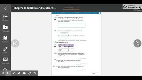 3rd Grade Go Math: Chapter 1 Review