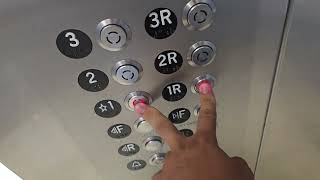 Modernized Dover Impulse Hydraulic Elevators at Walmart Supercenter Van Nuys, CA