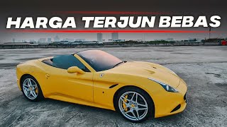 MOBIL FERRARI BEKAS SUPER MEWAH HARGA TERJUN BEBAS HEMAT MILYARAN RUPIAH BELI DI SHOWROOM INI