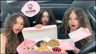 Try This Weeks Crumbl Cookies With Us!!!! Kalogeras Sisters