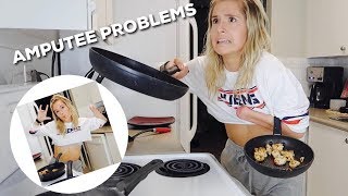 AMPUTEE IN THE KITCHEN (funny)