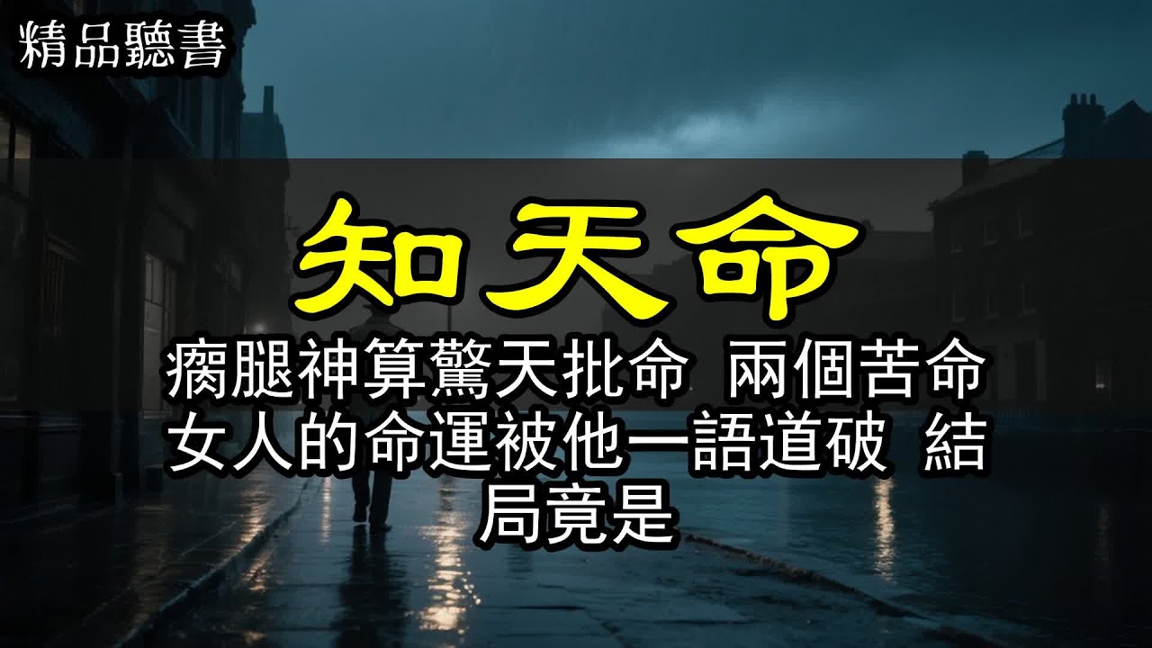 【知天命】瘸腿神算驚天批命，兩個苦命女人的命運被他一語道破，結局竟是…  