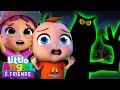 Monsters in the dark at camp song  little angel and friends kid songs