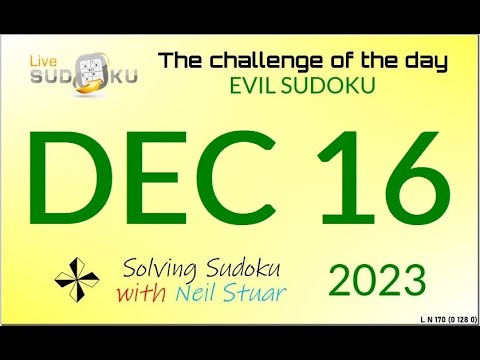 Evil Sudoku Online #1659050 - Live Sudoku