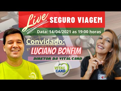 Seguro Viagem-Live c/ Luciano Bonfim -Saiba como contratar o melhor seguro para vc  definitivamente!