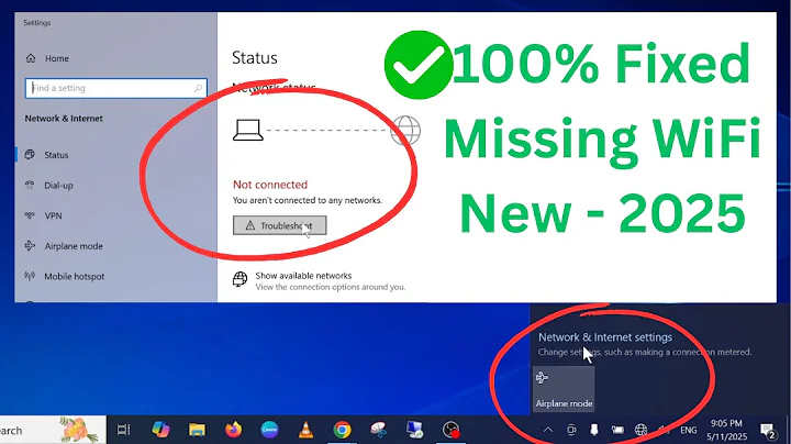 Fix WiFi Not Showing in Settings On Windows 10 | Fix Missing WiFi [2025]