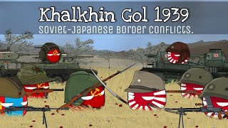 Khalkhin Gol 1939 | Countryballs | Soviet-Japanese border conflicts