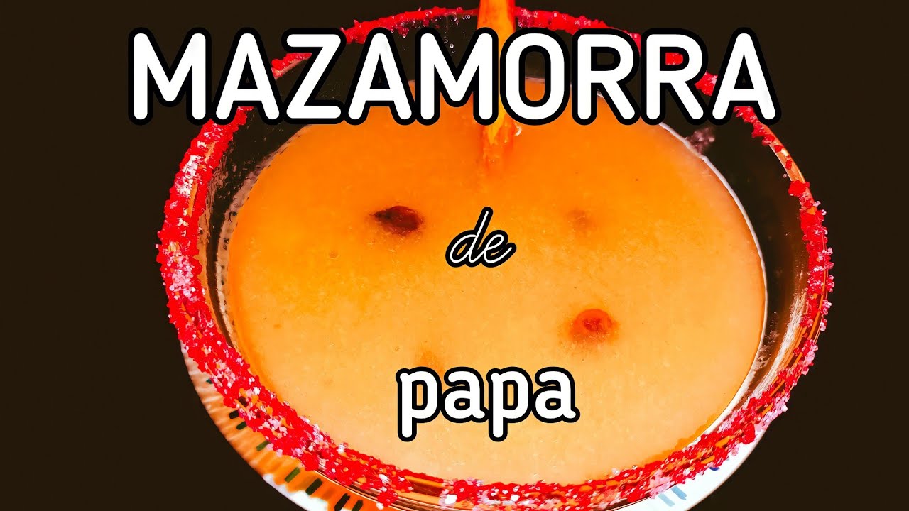 MAZAMORRA de PAPA 🥔 muy RICA Y nutritiva 😋 fácil de preparar 😉 te encantará