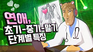 연애 초기, 중기, 말기 특징 - 왁굳의 노가리