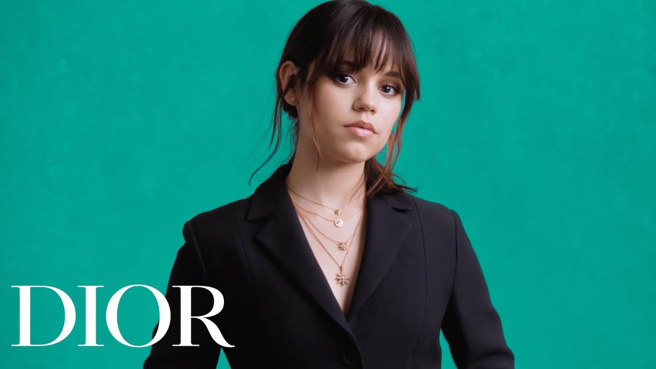 Dior ambassador Jenna Ortega shines in new Rose des Vents creations