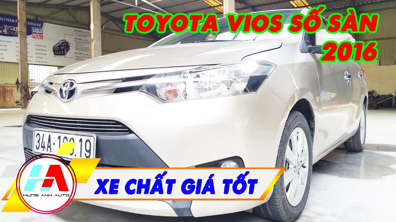 Xe chất giá tốt - Toyota Vios 2016 số sàn bản E xịn màu vàng cát | Siêu ...